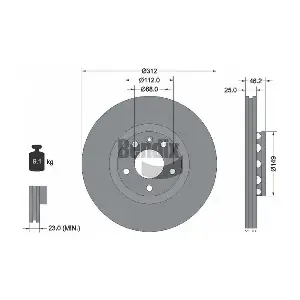 BDS1239HC BENDIX Braking