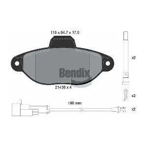 BPD1114 BENDIX Braking