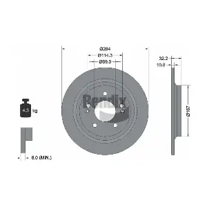 BDS2174 BENDIX Braking