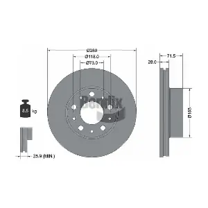 BDS1219 BENDIX Braking