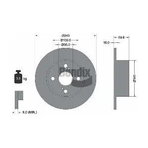 BDS2046 BENDIX Braking