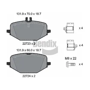 BPD2595 BENDIX Braking