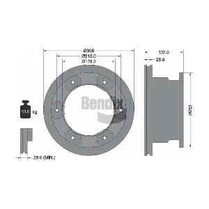 BDS1379 BENDIX Braking