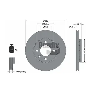 BDS1144 BENDIX Braking