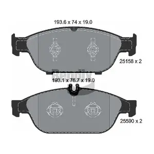 BPD2227 BENDIX Braking