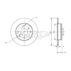 TX 70-04 TOMEX Brakes