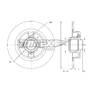 TX 73-571 TOMEX Brakes