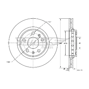 TX 73-45 TOMEX Brakes