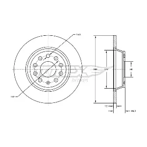 TX 72-92 TOMEX Brakes