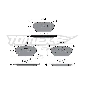 TX 17-03 TOMEX Brakes