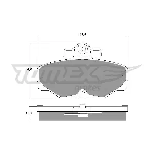 TX 10-67 TOMEX Brakes