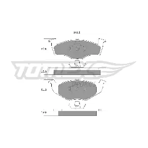TX 10-851 TOMEX Brakes