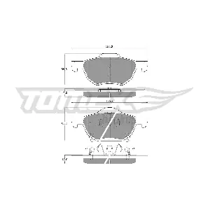 TX 14-50 TOMEX Brakes