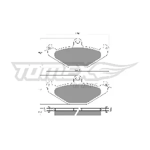 TX 12-37 TOMEX Brakes