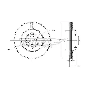 TX 70-68 TOMEX Brakes
