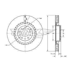 TX 73-74 TOMEX Brakes