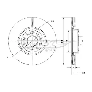 TX 71-12 TOMEX Brakes