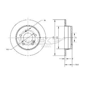 TX 71-01 TOMEX Brakes