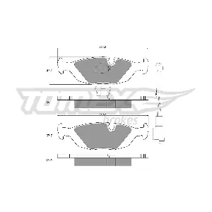 TX 11-301 TOMEX Brakes