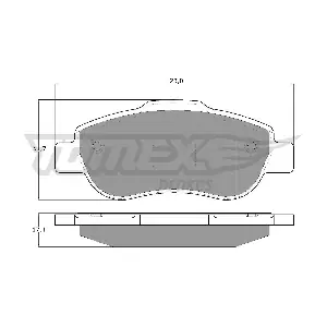 TX 14-43 TOMEX Brakes