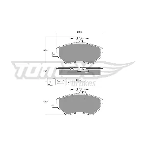 TX 10-111 TOMEX Brakes