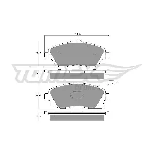TX 12-19 TOMEX Brakes