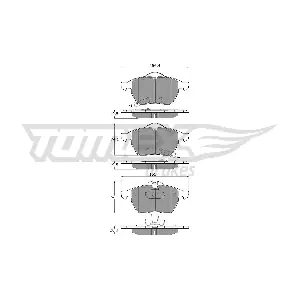 TX 13-57 TOMEX Brakes