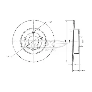 TX 70-06 TOMEX Brakes