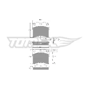 TX 10-641 TOMEX Brakes