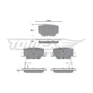 TX 17-58 TOMEX Brakes