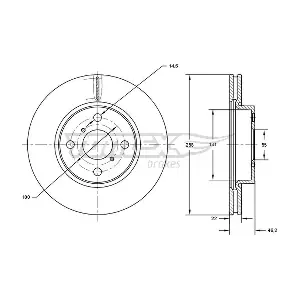 7170 TOMEX Brakes
