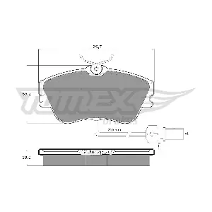 TX 11-821 TOMEX Brakes