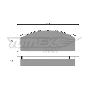 TX 10-23 TOMEX Brakes