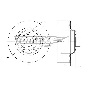 TX 73-48 TOMEX Brakes