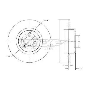 TX 72-86 TOMEX Brakes
