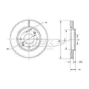 TX 70-64 TOMEX Brakes