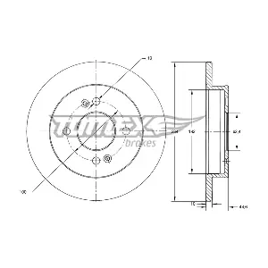 TX 73-38 TOMEX Brakes
