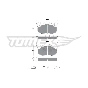 TX 10-512 TOMEX Brakes