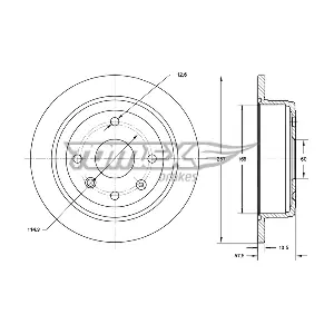 TX 71-36 TOMEX Brakes