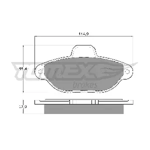 TX 12-41 TOMEX Brakes
