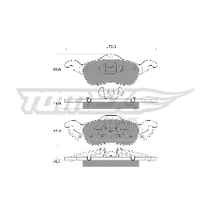 TX 12-17 TOMEX Brakes
