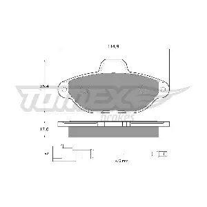 TX 10-721 TOMEX Brakes