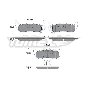 TX 15-48 TOMEX Brakes