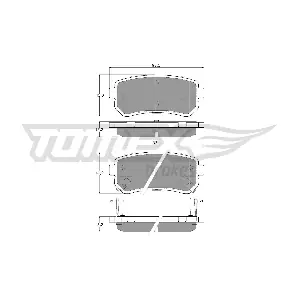 TX 16-28 TOMEX Brakes