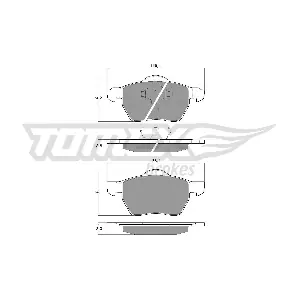TX 13-131 TOMEX Brakes