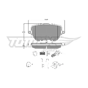 TX 19-49 TOMEX Brakes