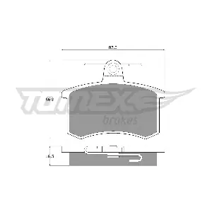 TX 10-62 TOMEX Brakes