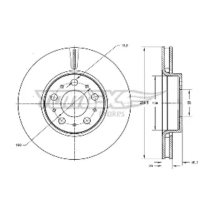 TX 71-43 TOMEX Brakes