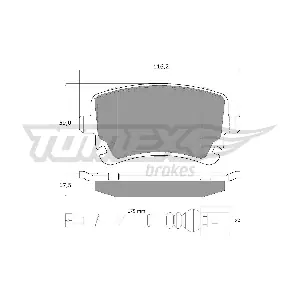 TX 13-96 TOMEX Brakes
