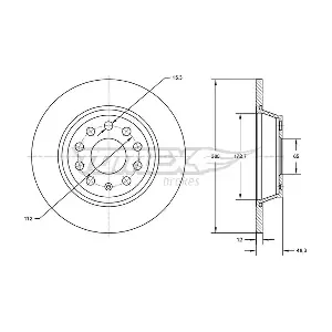 TX 72-69 TOMEX Brakes